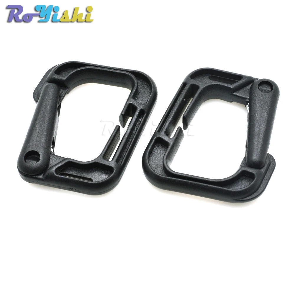 2 шт./упак. пластиковая многофункциональная скоба с D-образным кольцом для