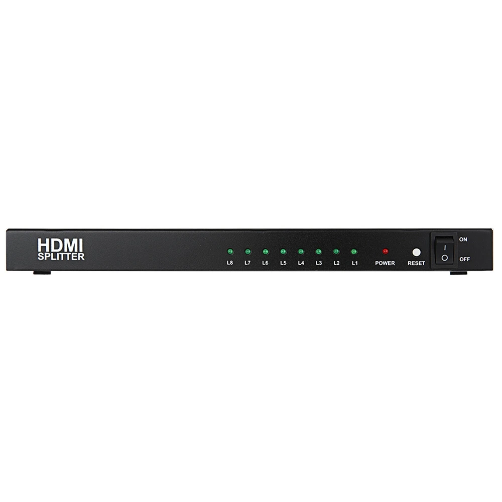 Zenhon T-108A Удобно 4 К x 2 8 Порта HDMI Switcher 1x8 Переключатель Splitter Поддержка 1.4a |