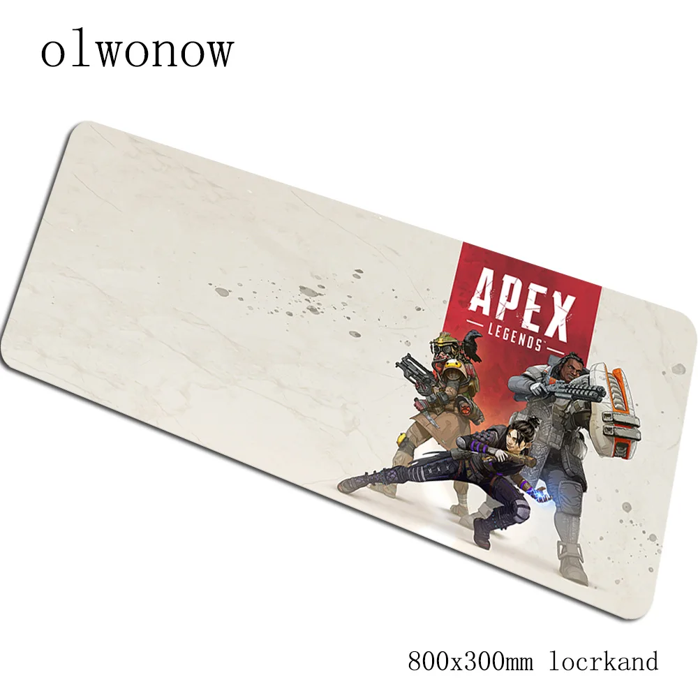 Apex legend коврик для мыши очаровательный компьютерный геймерский 800x300 мм padmouse