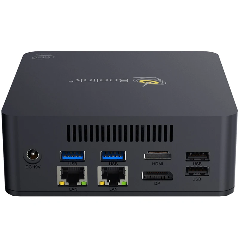 Beelink L55 Смарт Мини ПК Windows Intel Broadwell I3 5005U HD Graphics 5500 8GRAM 512G SSD 5 8 GHz WiFi 1000Mb Настольный