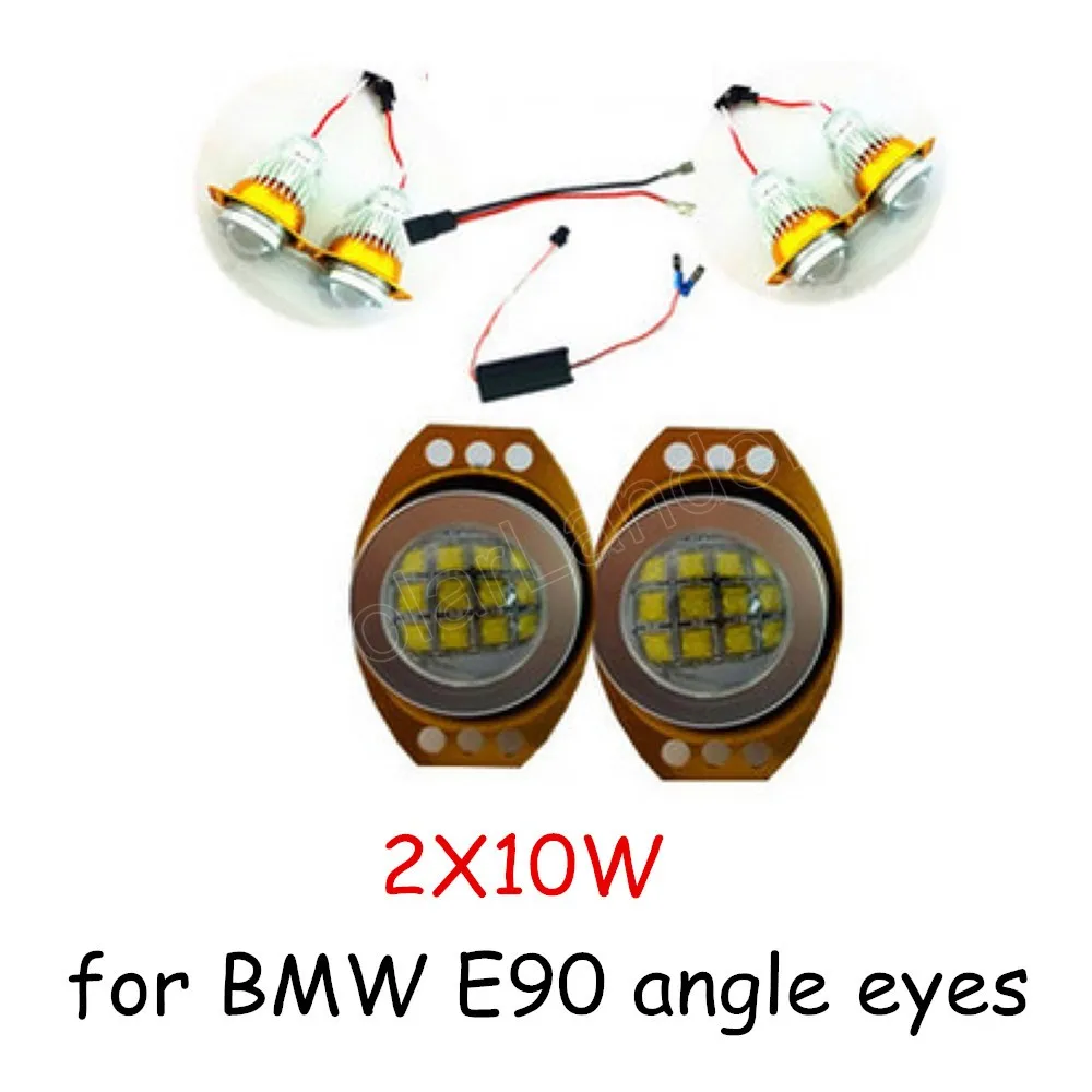 

60WX2 LED Angel Eyes Marker light bulb lamp 2 pieces/lot headlight car styling for BMW E90 E91