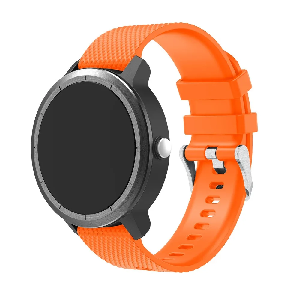Мягкий силиконовый сменный спортивный Wirst ремешок для Garmin Vivoactive 3 мужские/женские