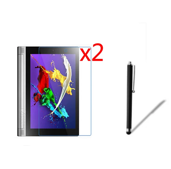 2x пленка + ткань 1x Стилус Антибликовая матовая защитная для Lenovo Yoga Tablet 2 1050F 1050LC|film