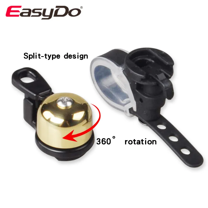 Easydo велосипедный звонок-колокольчик Чистый медный колокольчик милый маленький