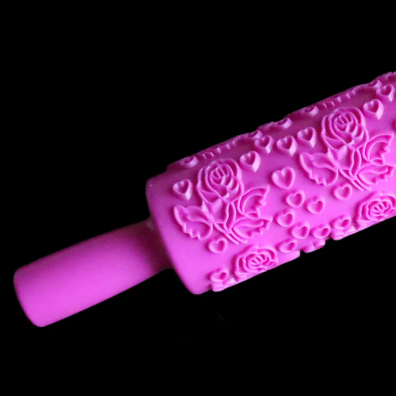 1 шт. Скалка Для маргариток различные узоры инструменты для выпечки рельефная