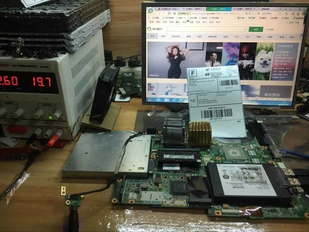 Процессор 444002 001 436450 для ноутбука HP DV9000 DV9500 DV9700 материнская плата DDR2 технические