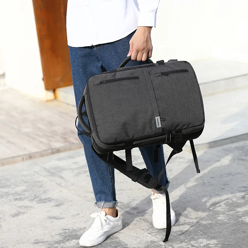 Бизнес bagpack Для мужчин Дорожная сумка mochila usb зарядки защита от кражи рюкзак для