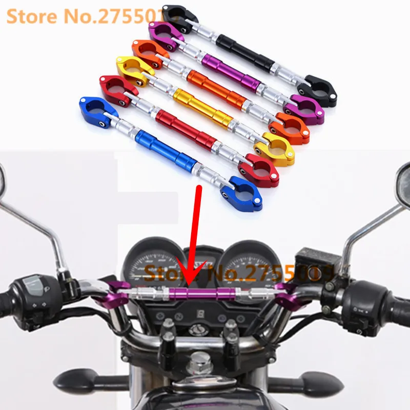 Кронштейн на руль мотоцикла с ЧПУ 7/8 дюйма 22 мм|crossbar handlebar|cnc suzukimotorcycle kawasaki |