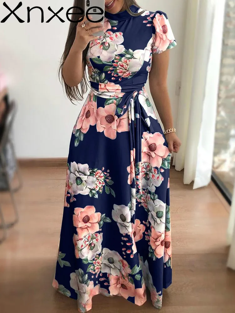 Летнее женское элегантное платье 2018 модное сексуальное длинное для выпускного