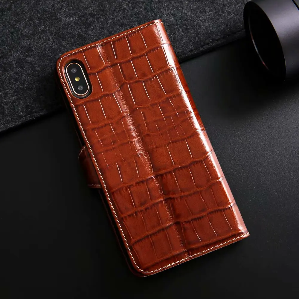 Новое поступление 2019 прямая продажа Оригинальный чехол-бумажник с крокодиловым
