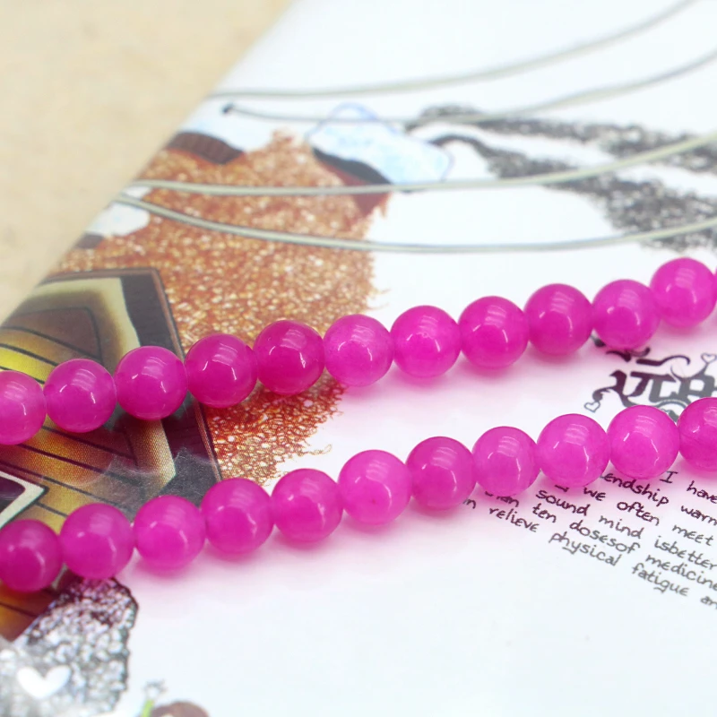 

Новинка! Красивые круглые бусины диаметром 6 мм, подходят для женщин, для самостоятельного изготовления модных браслетов, ожерелий, ювелирн...