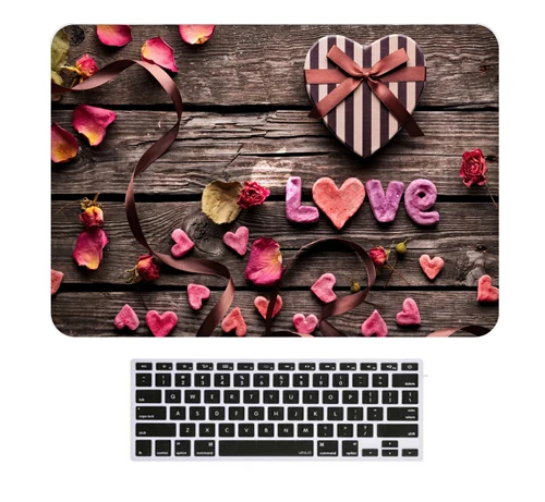 Жесткий чехол для ноутбука цветной нового Apple Macbook Air Pro Retina Touch Bar 11 12 13 15 дюймов