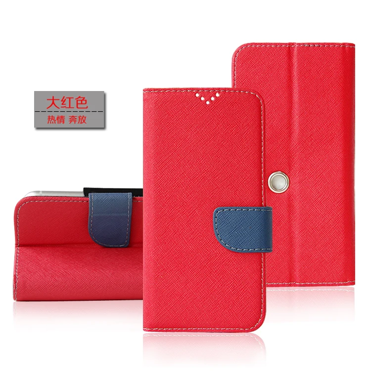 2018 New Style Clips Flip Wallet Leather Case Cover Capa for Xiaomi Mi 4S Phone | Мобильные телефоны и аксессуары