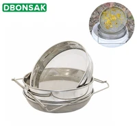 stainless steel double layer honey sieve filtration bee honey filter strainer machine extractor beekeeping tools kitchen tools