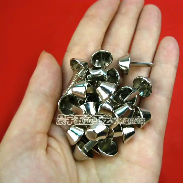 200 шт. блестящие скобы в виде грибов 12 х20 мм|nails brads|decorative staplesaccessories handmade |