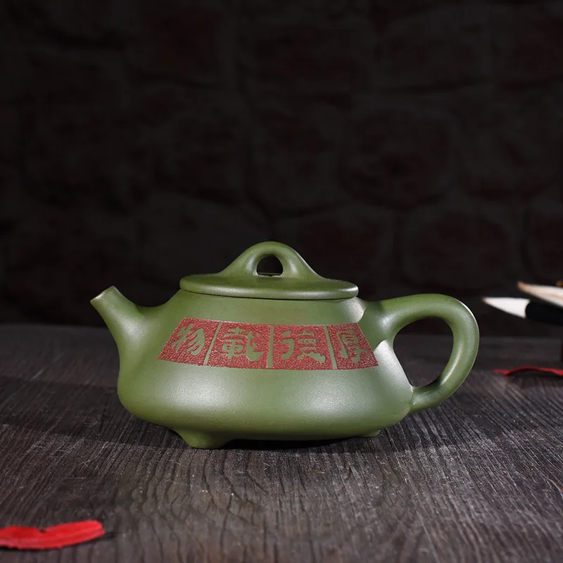 recommended quality goods manual undressed ore chlorite unceasing son stone gourd ladle pot of kung fu tea set | Дом и сад
