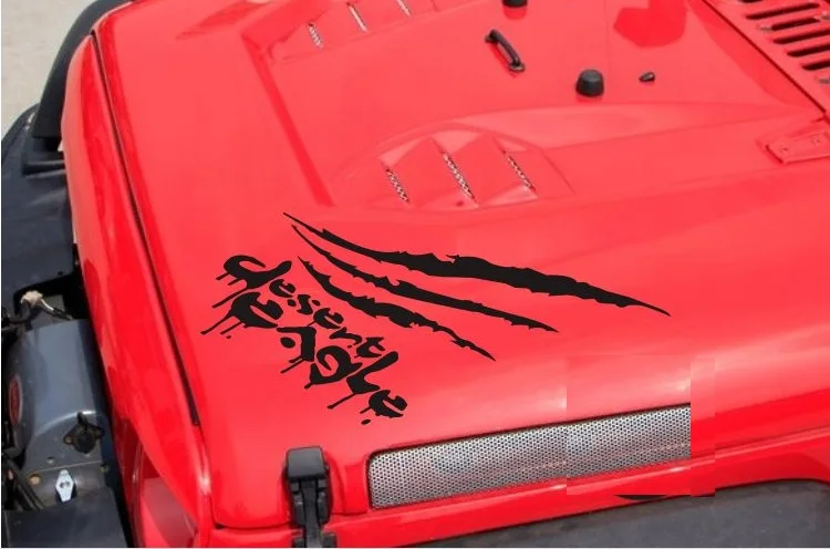 Левая сторона автомобиля Наклейка s настраиваемый пустынный Орел наклейка на