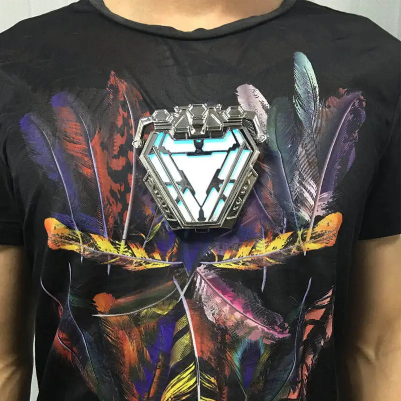 Новейшее железо Man Mark 50 MK50 нано-костюм Arc Reactor светодиодный светильник фигурка модель игрушки куклы Мстители Дисплей Стенд коллекции