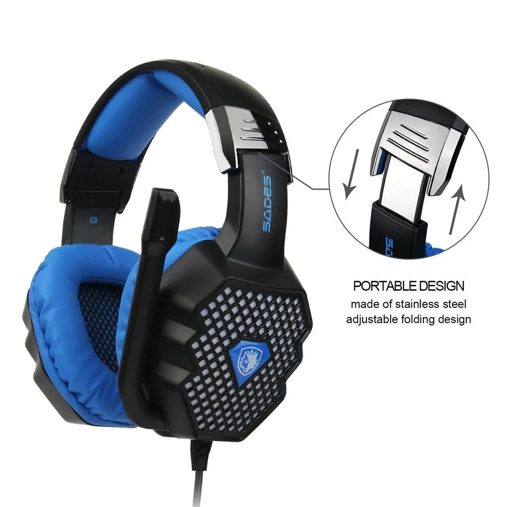 Игровая гарнитура USB 7 1 Surround Channel стерео наушники с глубокими басами микрофоном