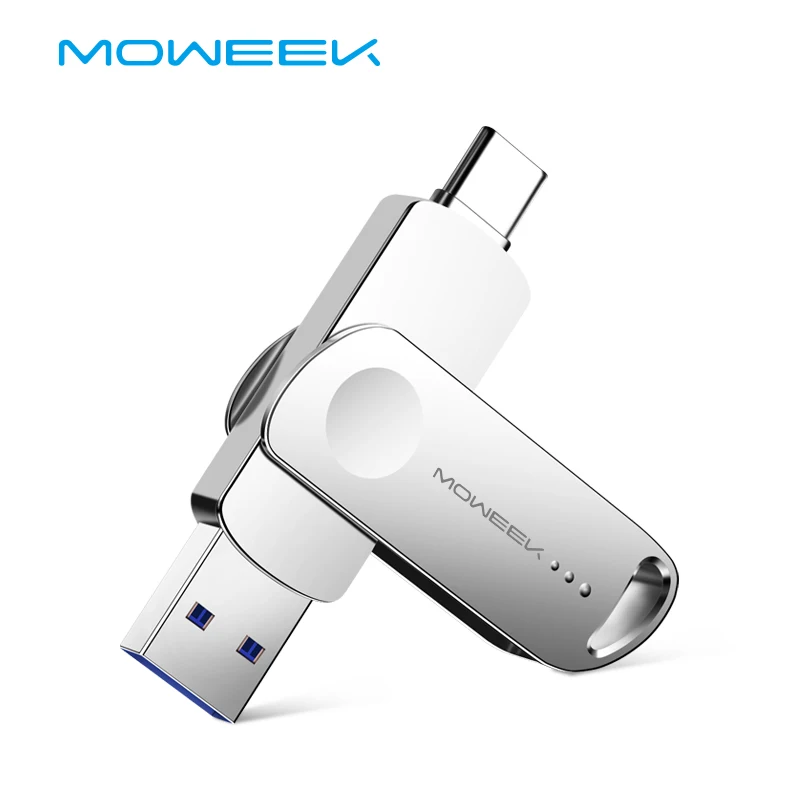 USB флеш-накопитель Moweek type C 128 ГБ 64 OTG usb флешка 32 16 8 cle 3 0 высокоскоростной |