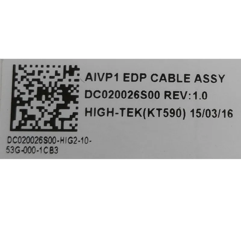 Новый кабель для ноутбука Lenovo 100-15IBY 100-14 100-14IBY 100-15 14 дюймов 40Pin AVIP1PN: DC020026S00