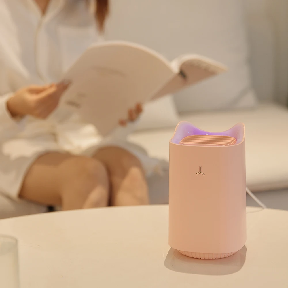 Синий светильник лампа-убийца комаров зарядка через USB Электрический