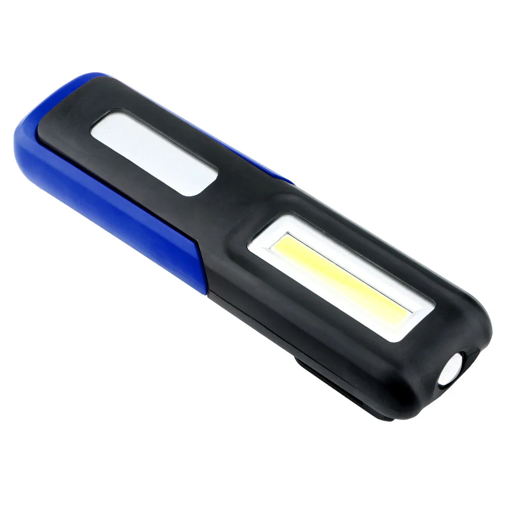 USB Перезаряжаемый 3 Вт COB светодиодный светильник-вспышка рабочий светильник Магнитный супер яркий светодиодный светильник фонарь для кемпинга