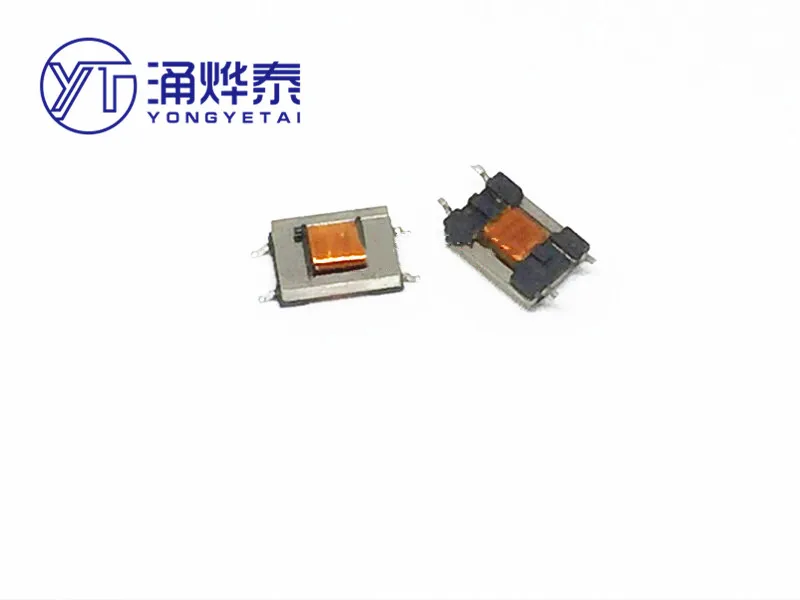 YYT 2 шт. ED8 Соединительный аудио трансформатор 600:600 1:1 permalloy никелевый стальной 4