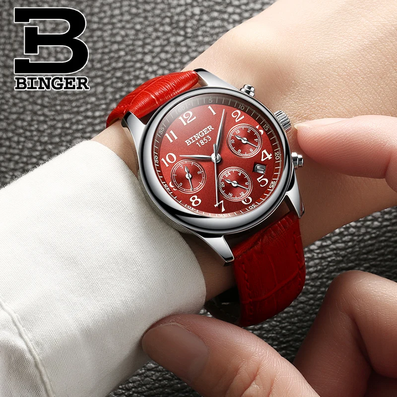 Часы женские кварцевые с сапфировым стеклом водонепроницаемые|wristwatch brand|wristwatch