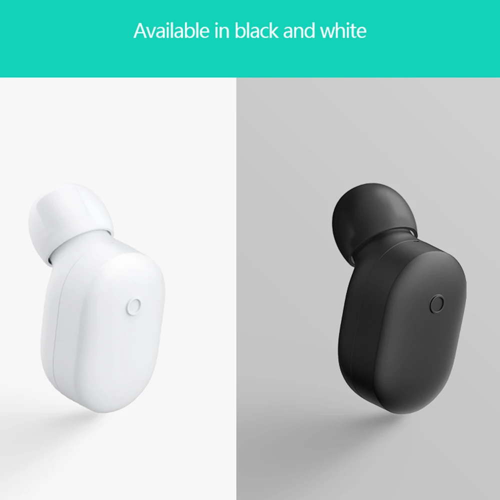 Оригинальные беспроводные bluetooth-наушники Xiaomi, гарнитура Bluetooth 4,1, Xiaomi Mini, встроенный микрофон