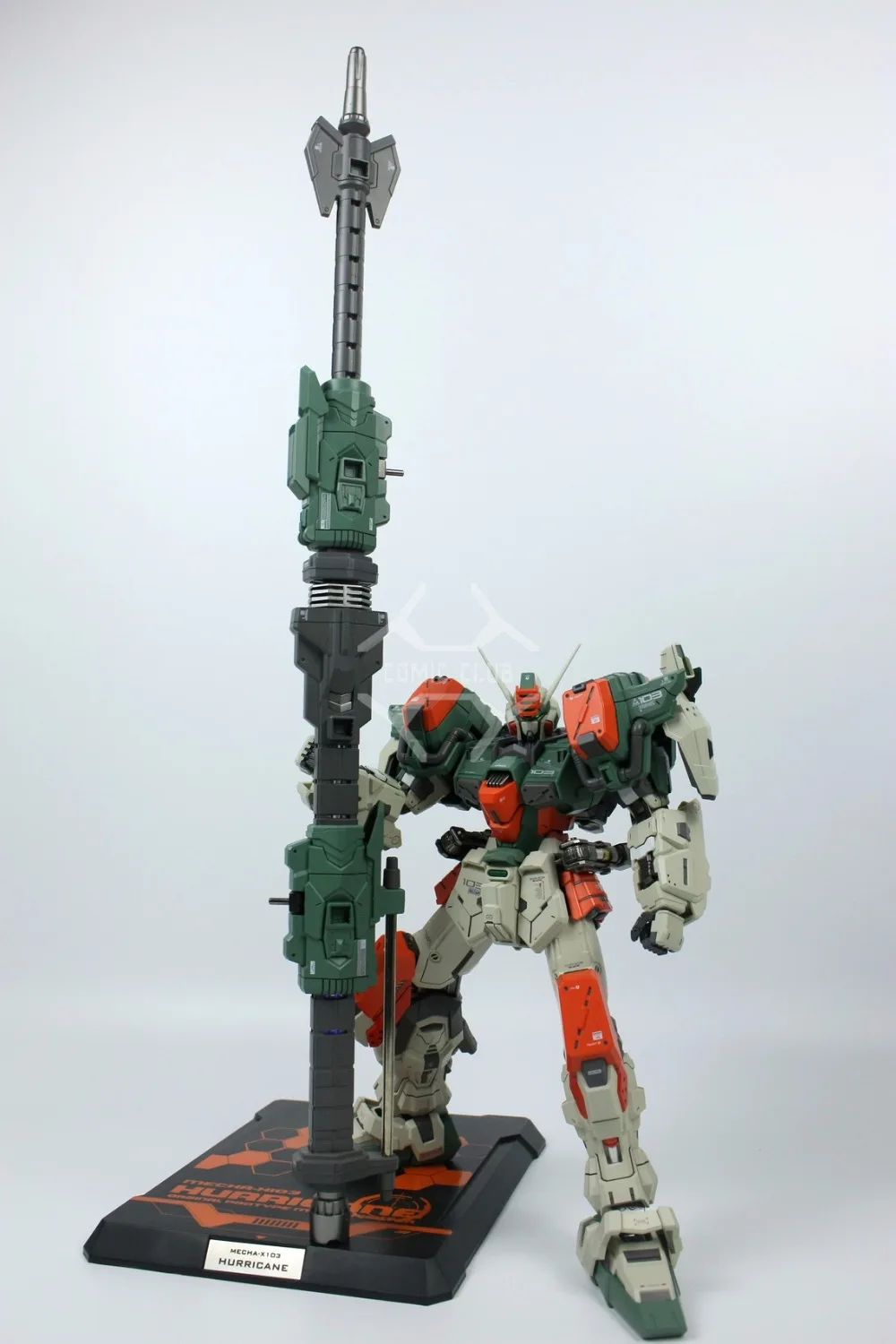 Comic Club 1/72 moshow ядовитые игрушки Buster Gundam модель металлическая конструкция содержит светильник
