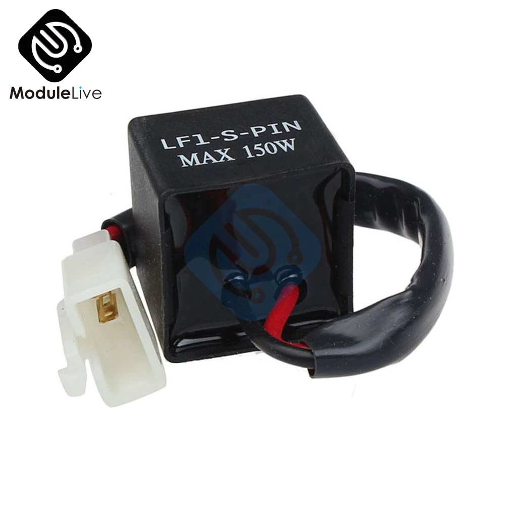 2 Pin 12V надежный модный светодиодный светильник для мотоцикла и индикатор