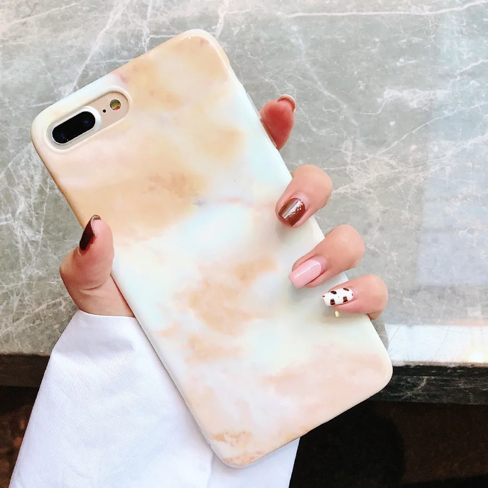 Axbety для iPhone XR/XS MAX чехол Модный Цветной мраморный телефона 7 8 6 6s плюс Чехол Мягкий
