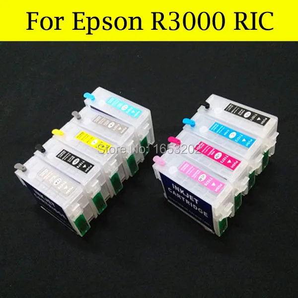 Лучший сменный чернильный картридж для EPSON T1571 T1579 Используйте R3000 (9 цветов) с