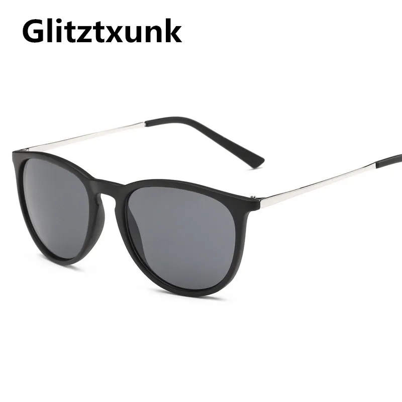 Солнцезащитные очки Glitztxunk кошачий глаз для мужчин и женщин модель 2019
