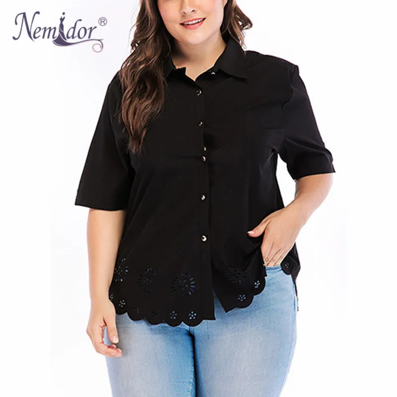 Nemidor/женская Повседневная Асимметричная футболка с коротким рукавом винтажный