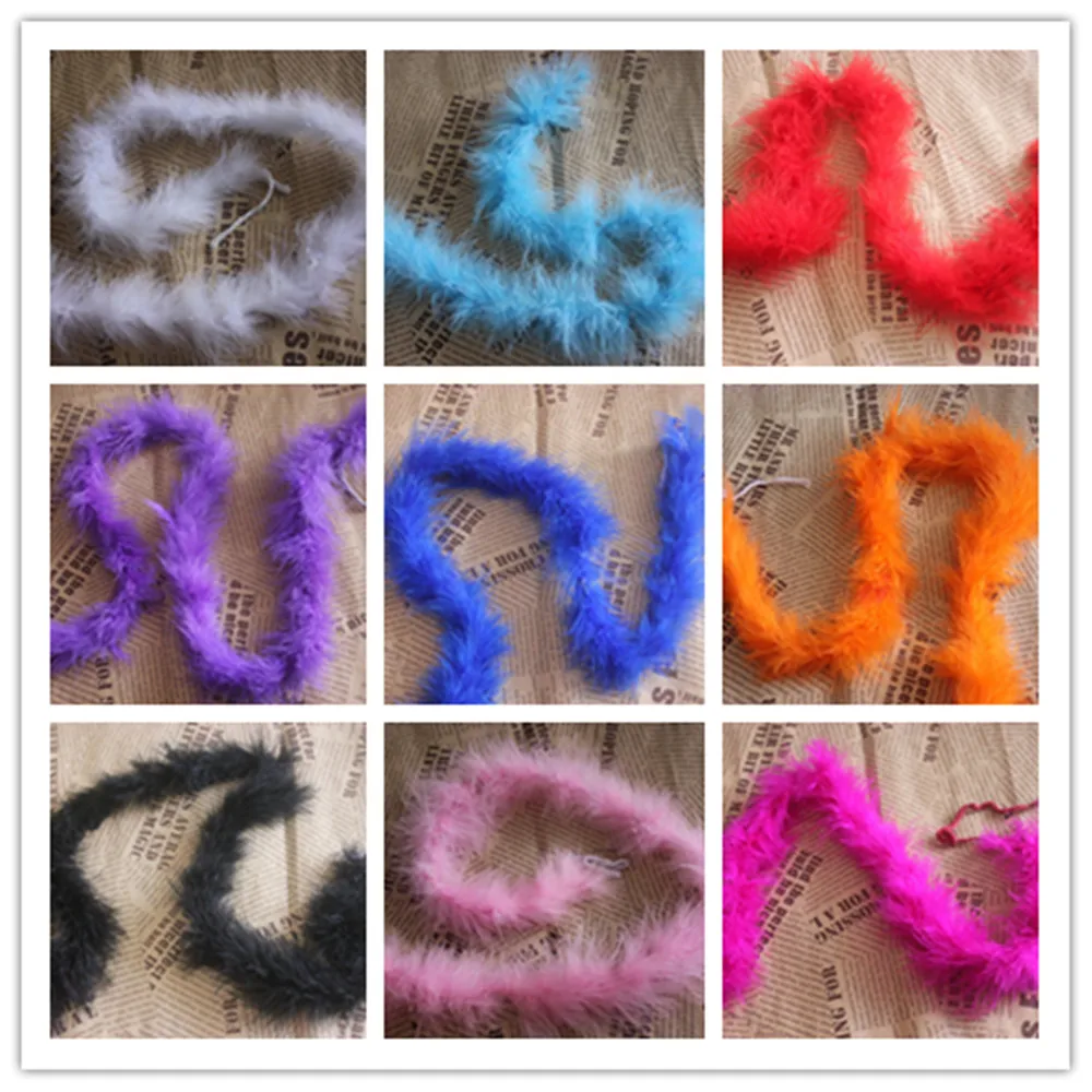 Marabu feather боа 2 м/лот 20 г 10 новых цветов Бесплатная доставка 1 шт.|feather boa|boa boafeather lot |