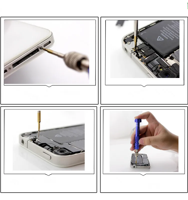 Набор инструментов 5 в 1 для ремонта iPhone 4 6 6s Samsung Galaxy|screwdriver slotted|tools shoptool hardware |