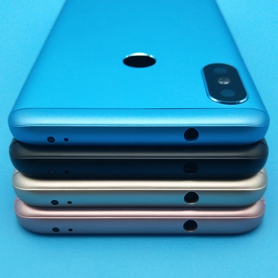 Задняя крышка аккумулятора для Xiaomi Mi A2 Lite / Redmi 6 Pro металлический дверной