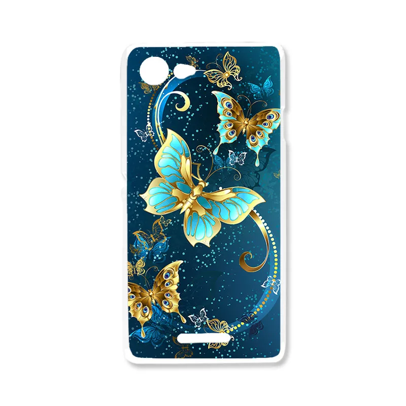 Q065 Чехол с рисунком Bolomboy для sony Xperia E2 E3, чехол, силиконовый мягкий ТПУ чехол s для sony E3 D2203, чехол с милыми животными и полевыми цветами - Цвет: Q065