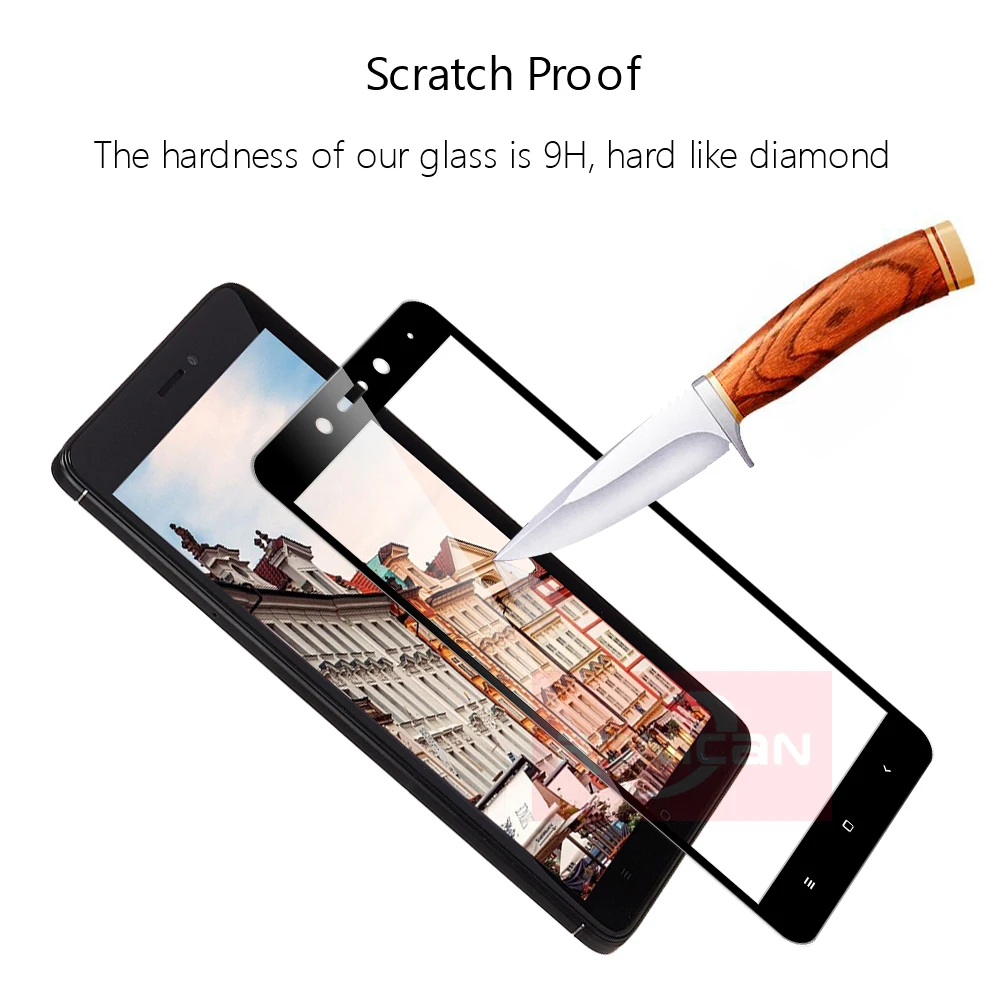 Закаленное стекло с полным покрытием для Xiaomi Redmi 4X Prime Pro 4A 5A Note MTK X20 32 Гб 64