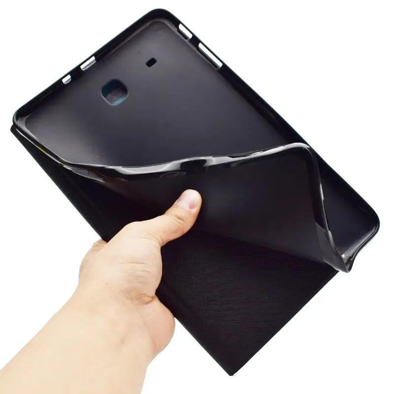 Чехол бумажник из искусственной кожи для samsung Galaxy Tab E 9 6 T560 T561 аксессуары