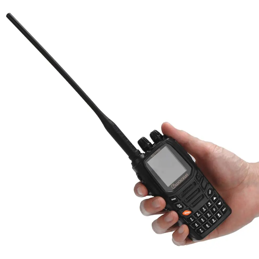 Wouxun KG-UV2Q 7 bands/Air Band 8Watts High Power Cross band Repeater Portable Radio Upgrade KG-UV9D Plus Walkie Talkie | Мобильные