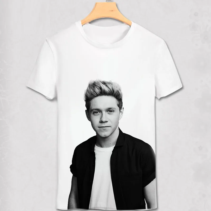 1D Гарри стили короткий рукав одно направление футболка zayn malik Niall Horan Nialler 5sos desige футболка для мужчин и женщин унисекс Топ