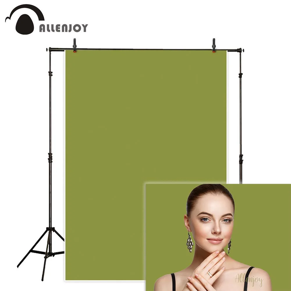 

Allenjoy Green solid pure color photography backdrop portrait shoot photo studio background photocall photobooth prop