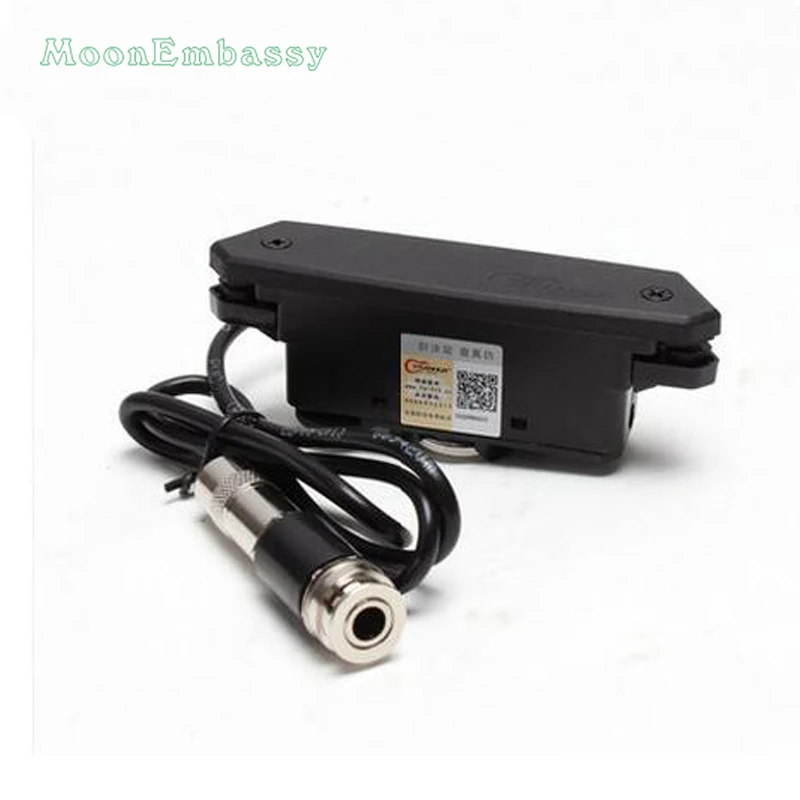 MoonEmbassy T-901 Portable Acoustic Guitar Active Pickup Preamp System for 39-42 inch Guitar Pickups Parts Accessories