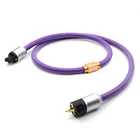 Шнур питания переменного тока xlo, лимитированный серия, Европейский кабель питания с позолоченными вилками европейского стандарта