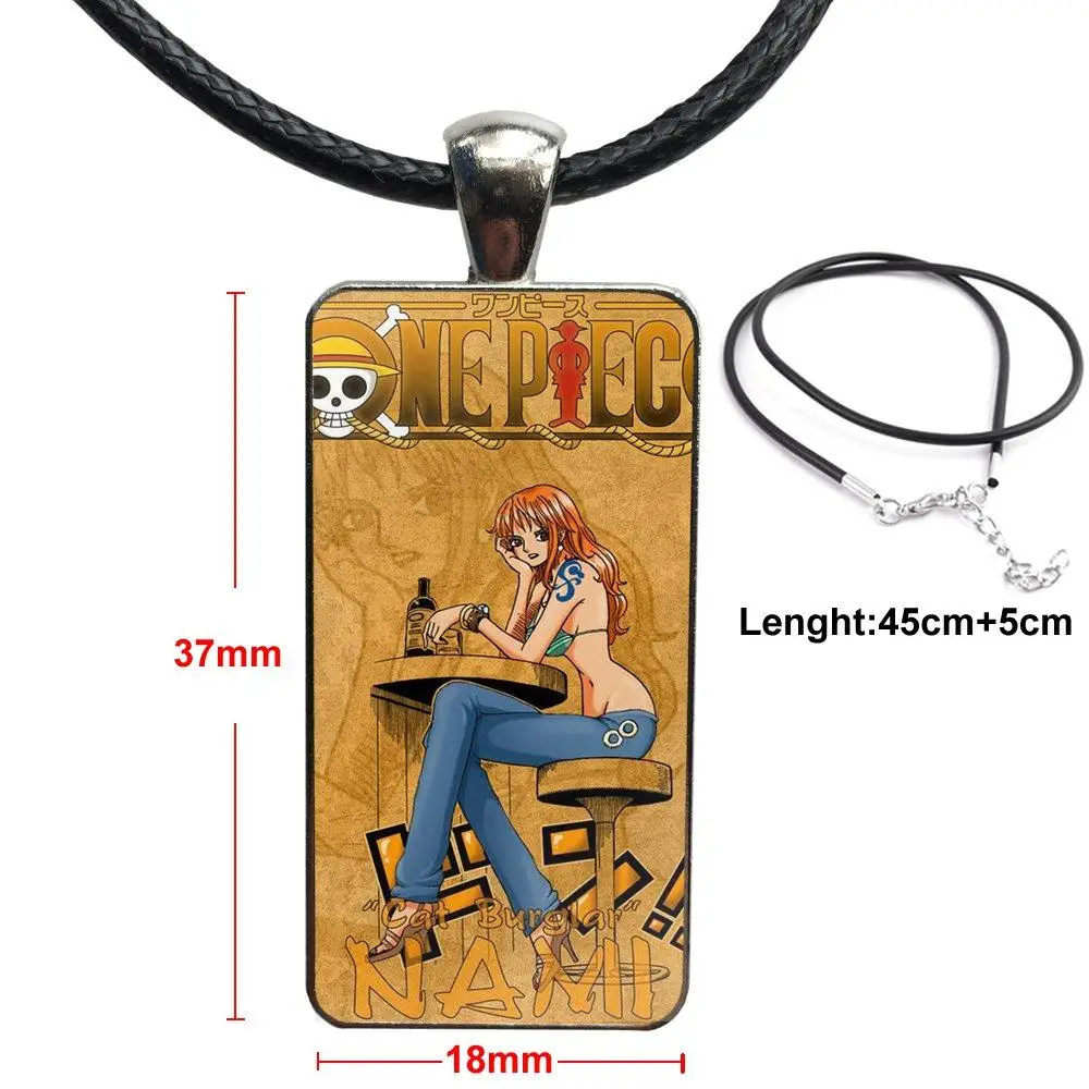 Аниме One Piece Nami Брендовое стальное цветное ювелирное изделие модное эффектное