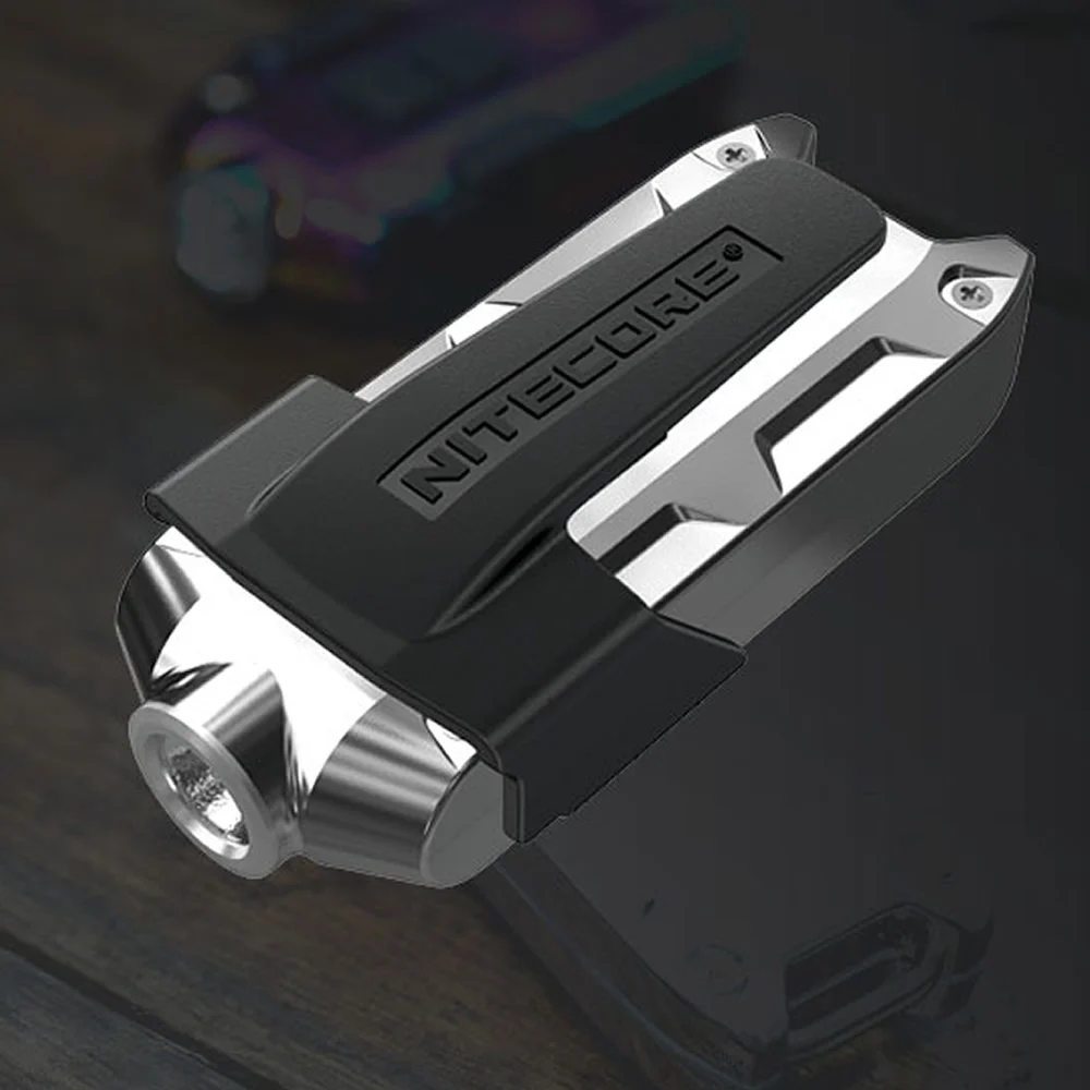 Новый NITECORE TIP SS металлический брелок из нержавеющей стали с зажимом USB