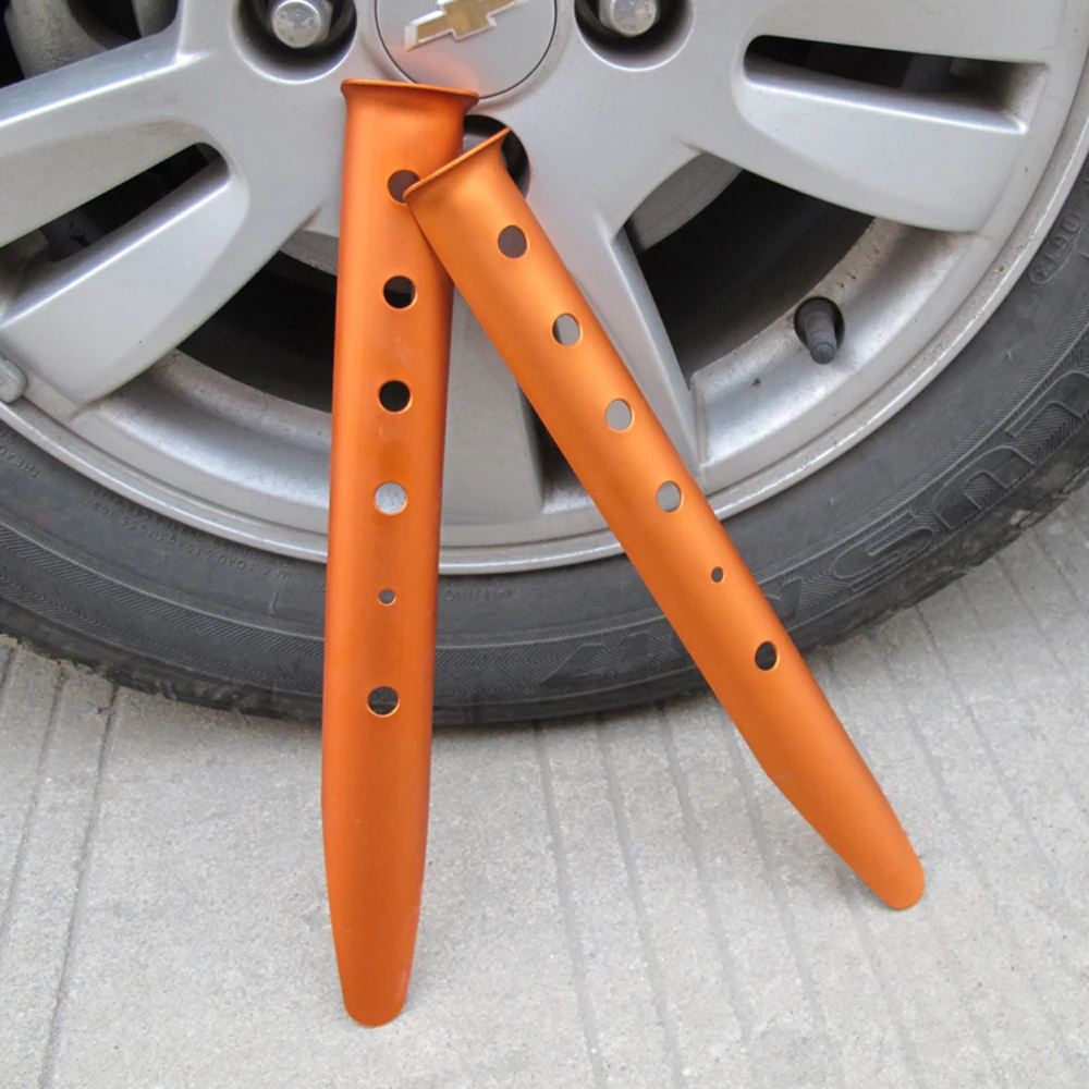 4pcs 31cm Aluminum U-Shaped Tent Nail NailsSnow Peg Sand For Outdoor Camping Hiking Beach Accessories | Спорт и развлечения